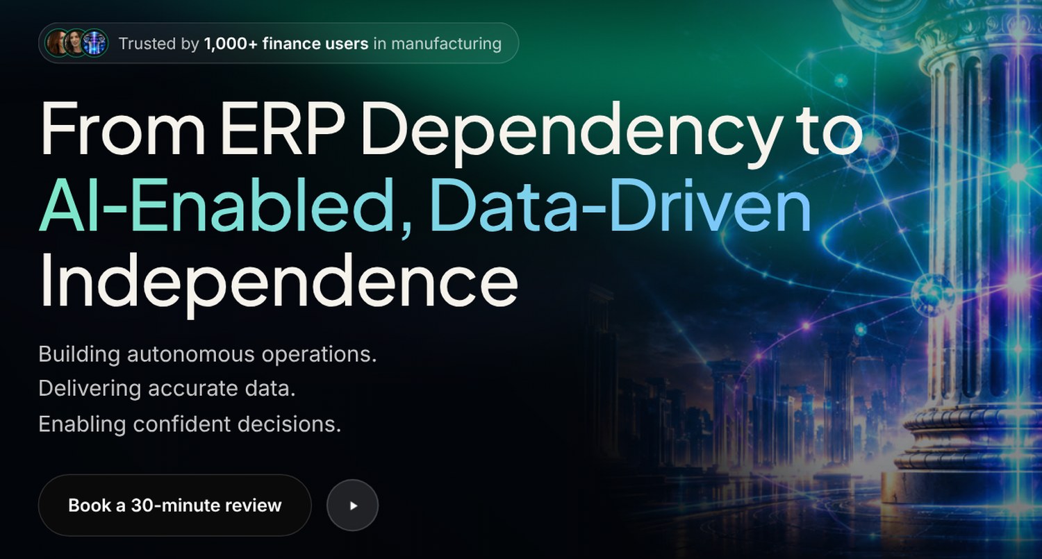 insiderspmo From ERP Dependency to AI‑Enabled, Data‑Driven Independence.